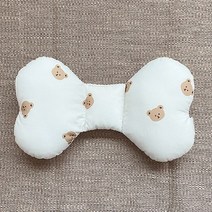 [돗투돗X마롤로뜨] 30수 아기 베개 나비 캔디 베개 카시트 목베개 신생아 유아 목쿠션, 30수캔디베개_돗꼼