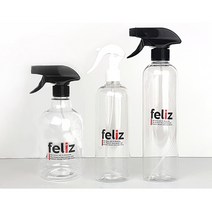 안개분사 공병 원예 미세분무 lh리빙 투명 분무기, 펠리즈원형분무기-중350ml