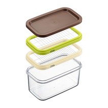 요시카와 아케보노 버터 소분 커팅 케이스 450g (커팅 틀 2개 포함), 1개