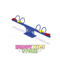 해피키즈스토어 스프링시소 4인(A) - 실외놀이기구 스프링시소