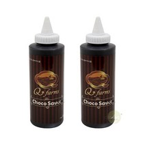 메가커피 큐팜스 토핑용 초콜렛소스 520g 2개세트, 2개, 500g