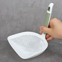 오메가키친 플라스틱 조리 건지기 채반 채망 조리개 쌀 복조리, 플라스틱 조리 (505907)