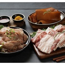 청미담 투고메 부산맛집 홍이집 양념돼지갈비껍데기 밀키트 SET 4-5인분