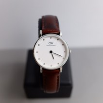 다니엘 웰링턴 26mm 실버 흰판