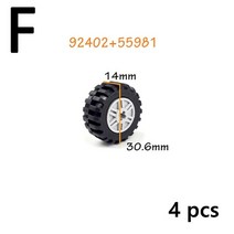 안티프래질 빌딩 블록 MOC 기술 부품 기어 크로스 액슬 시리즈 호환 70905 45300 3709 87081 45590 교육용 크리에이티브 완구, 19 92402