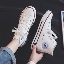 봄과 가을 새로운 캔버스 신발 여성 캐주얼 보드 신발