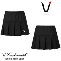 테크니스트 배드민턴 주름 스커트 치마 블랙 TWS-08 BK 테니스 골프 요넥스 플파 운동복 JK슈즈