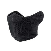 오토바이 등산을 위해 통기성 하프 귀마개, 49cmx15.5cm, 폴리에스테르, 검은색