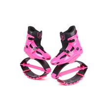 에어바운스 miaomiaolong kangroo 점프 신발 여성 신발 남성 신발 스포츠 신발 스트레치 신발 리바운드 신발 야외 바운스 부츠 운동화, 분홍색, 33-35, 협력사