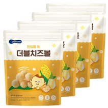 베베쿡 한입에 쏙 더블치즈볼 25g, 치즈, 8개