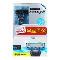 도루코 페이스7 II 면도기+면도날4입 기획세트 7중날, 1개