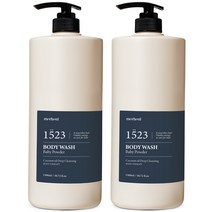 메르헨트 코코넛 오일 딥클렌징 바디워시 베이비파우더향, 2개, 1500ml