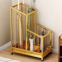 쿨샵 인테리어 우산꽃이 빠른건조 오픈형 우산거치대, 골드, 본상품선택