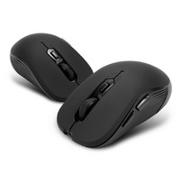 조이 무선저소음마우스 버티컬손목보호VDT증후군 노트북컴퓨터PC, 블랙, 보일 무선 마우스