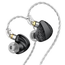 새로운 trn mt3 hifi 10mm 고성능 다이나믹 헤드셋 3.5mm iem 게임 음악 이어 버드 탈착식 케이블, mt3 마이크 없음