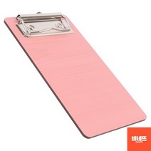 판떼기 거래명세표철 빌지 종이판 음료메뉴판 소 B 네일아트메뉴판 레스토랑메뉴판 원목클립보드, 160/분홍, 기본