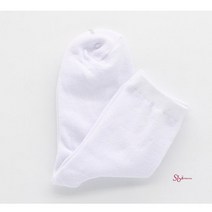 SBD_여성매일중목 무지흰양말 중학생고등학생 여중생5켤레 국산 발목편한 삭스 면양말 봄양말 여학생 여자 목양말 세트_sbd