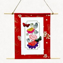 미니족자만들기 미술재료 유아미술 어린이집수업 집에서하는놀이