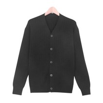 스콰즈 가디건 SRE022 5COLOR 골지 브이넥 니트 아우터 시밀러룩