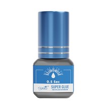 Yelix 속눈썹 연장 접착제 0.5-1초 빠른 건조 개별 속눈썹 접착제 민감한 눈 블랙클리어 속눈썹 접착제 속눈썹 연장, 0.5 초 슈퍼 접착제