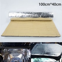 1 롤 50x100cm 10mm7mm6mm5mm 자동차 방음 데드닝 자동차 트럭 소음 방지 방음 면 열 폐쇄 셀 폼, 40x100cm 5mm, 협력사