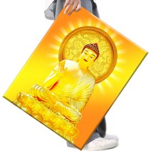 파센 DIY 보석 십자수 캔버스형 50 x 40 cm, A-003.보살