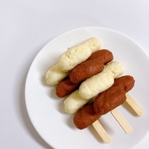 멍떡소떡 2P 강아지수제간식 강아지소떡소떡, 오리