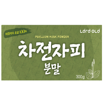 라라올라 차전자피 분말 100% 분말 300g 질경이 가루 지퍼백스탠딩 파우치, 1개