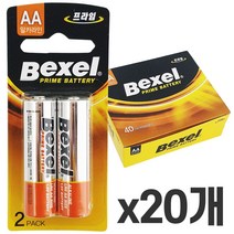 (다드몰) 벡셀 알카라인 (프라임 AA건전지2p) x1박스(20개) (A5987ea5632), 쿠팡 다드몰 1, 쿠팡 다드몰 본상품선택