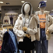 레겐보겐 [뉴코아 인천점] 어디에든 찰떡~ 만능 아이템!! 강추!!! 여성 후드 레이어드 오리털 다운 베스트 패딩 조끼 ( 2Color / S~L )