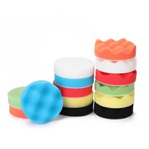광택기 자동차 무선 폴리셔 충전식 220V 자동차 가구 연마 그라인더 왁싱 머신, 01 14pcs Polishing Disc_01 EU