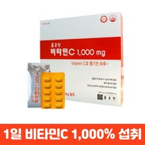 1일 하루 비타민 종근당 비타민C 1000mg 200/600정, 비타민C 1000mg 600정