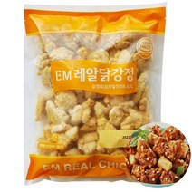 EM 레알 닭강정 1.0kg 가정야식 외식업소 학교급식 각종행사