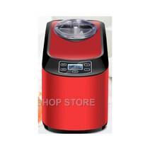 젤라또 아이스크림 핸드메이드 기계 가정용 전자동 미니 메이커 1L 14W 22V, red_CHINA | 220V