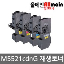 교세라 ECOSYS M5521cdnG 재생토너 선명한출력 TK5234, 1, 검정