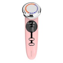 갈바닉마사지기 고주파마사지기 갈바닉다기능 LED 광자 페이스 리프팅 주름 제거 스킨, 분홍