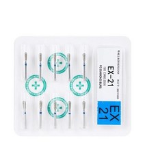 믹서 드릴 시멘트 믹서기 WenJian-치과 다이아몬드 버 고속 핸드피스 치과 도구 5 가지 크기 FG 10-14mm 10 개/팩, EX-21