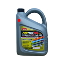 대형차 중장비 전용 물 없이 사용하는 빨간색 HD부동액 프로텍 프리믹스 적색 부동액 4리터