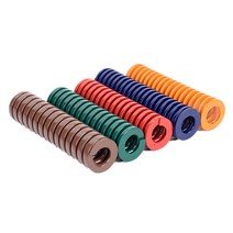 파워딜 DuoWeiSi 3D 프린터 부품 100 개/몫 * 70 금형 스프링 5 색 65MN 재질 외경 10mm 길이 7cm, 01 TF-yellow