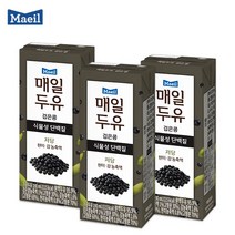 매일두유 190mlx96팩/5종 택1 (99.89 오리지널 초콜릿 검은콩 고단백)/저당/설탕무첨가/무료배송, 96팩, 매일두유 검은콩