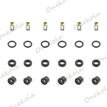 Toyota Hilux Vigo 2 용 연료 인젝터 수리 키트 Orings 필터 TRFE Land Cruiser Lexus 23250-0c020, 02 6 set, 02 6 set