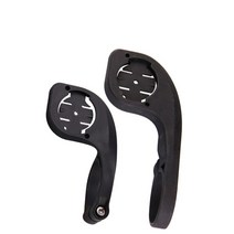 자전거 마운트 가민 거치대 바이크 용품 속도계 자전거 컴퓨터 홀더 핸들 바 익스텐더 도로 MTB 지원 Garmi, 블랙 롱