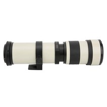 망원 렌즈 420-800MM 초망원 줌 캐논 EF 마운트 카메라용 렌즈 완전 수동 포커스 F 8.3-16 다층 MC 코팅막 버드 워칭 등에 대응 캐논 EF 마운트 카메라 교환 적용 플라스틱 + 알루미늄 합금 + 광학 유리 수동 조정