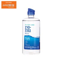 리뉴 후레쉬 355ml 렌즈세정액, 3개