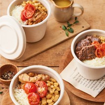 식단관리 비건샐러드 따뜻하게 즐기는 건강한 웜샐러드 3종, 1개, 200g