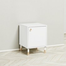아트박스/히트디자인 I3232 수납 협탁 골드 400 1color, 화이트