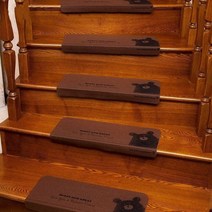 계단미끄럼방지패드 10pcs 안전 논슬립 테이프 카페트, 베이지(민들레)