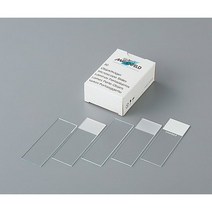 슬라이드 글라스/재질：고품질 소다 석회 유리 / 폭×길이：약 26×76㎜/1상자(50매), 1005612