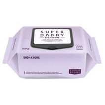 슈퍼대디 시그니처 물티슈 70매 1팩 (77g)