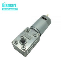 JGY-395 웜 기어 모터 DC 12 V 감속기 감속 기어박스 자동 잠금 기어드 396097, 12v 2.5rpm, package A, 1개